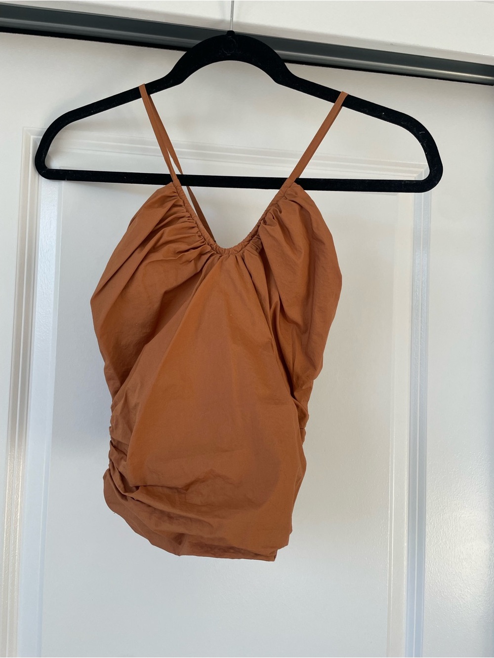 Young Fabulous & Broke Rust/Copper Spaghetti Strap Cami